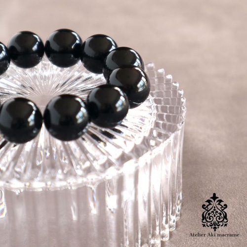 最強のお守り！シャングリラモリオン16mm 天然石ブレスレット