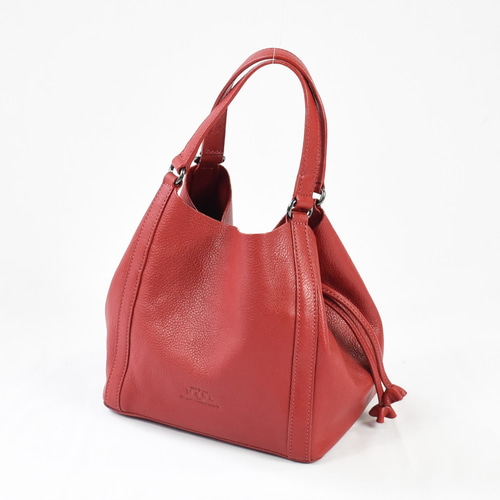 MahL+81 BucketBag 本革 ハンドバッグ バケットバッグ 巾着型