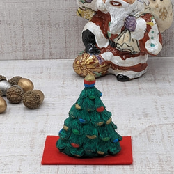 041-999-0001　置物 インテリア クリスマス/クリスマスツリー・敷布付 5枚目の画像