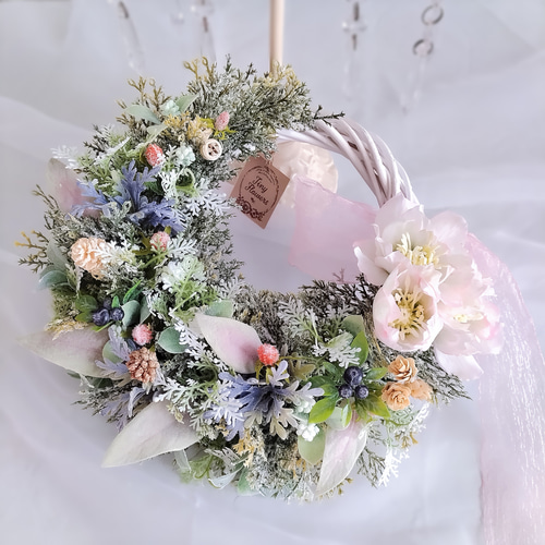 新品未使用★STUDIORAGOM. ★フラワーリース 1ab333460d6d1832acf53120249919