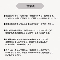 サッカーボール シンプル ステッカーシール!! お名前・背番号入り 7枚目の画像