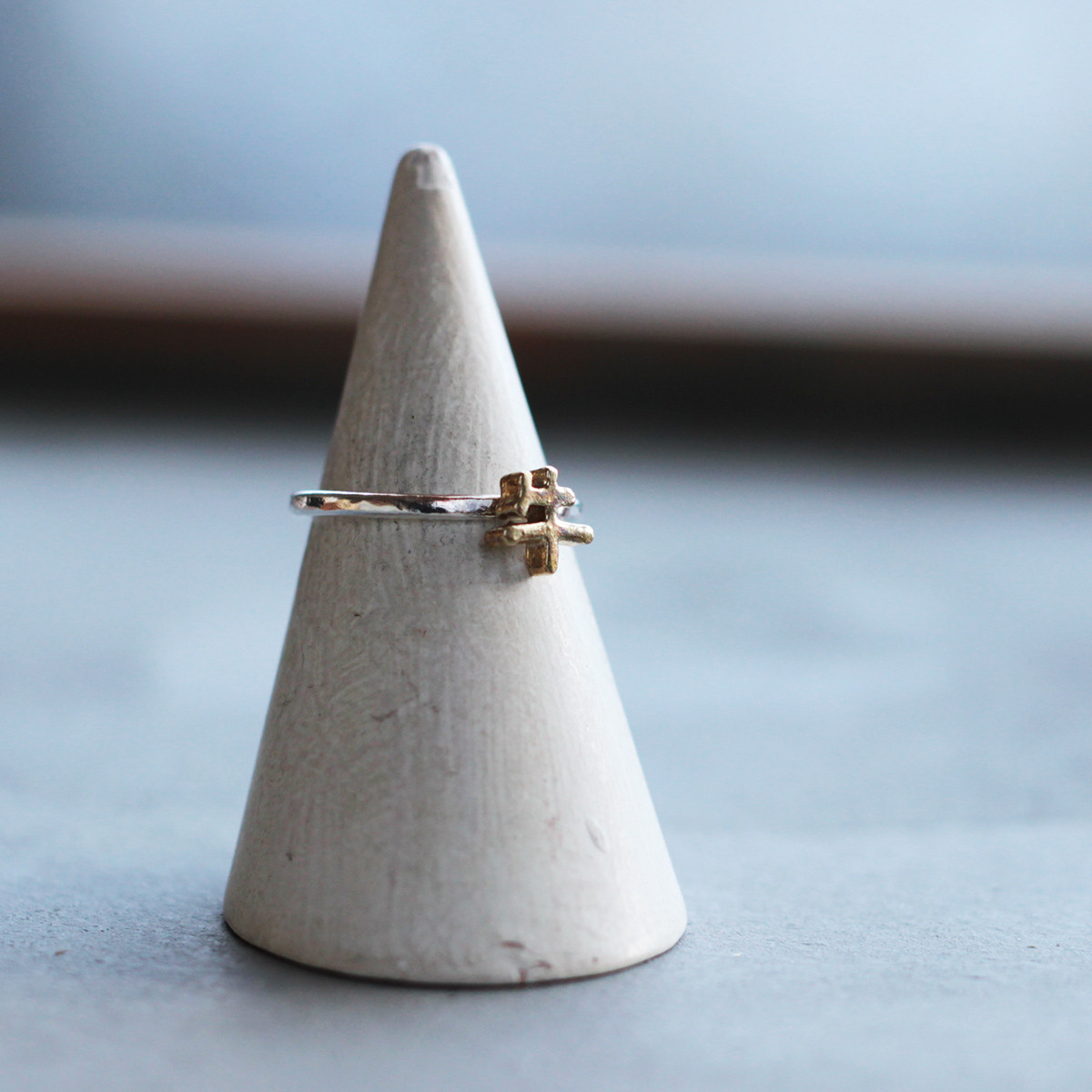 牛｜文字｜指輪｜リング｜R580