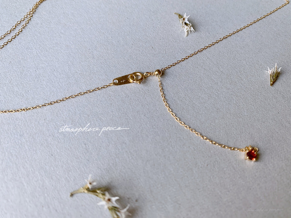【SV925/K18Plated】Morning : Necklace 第4張的照片