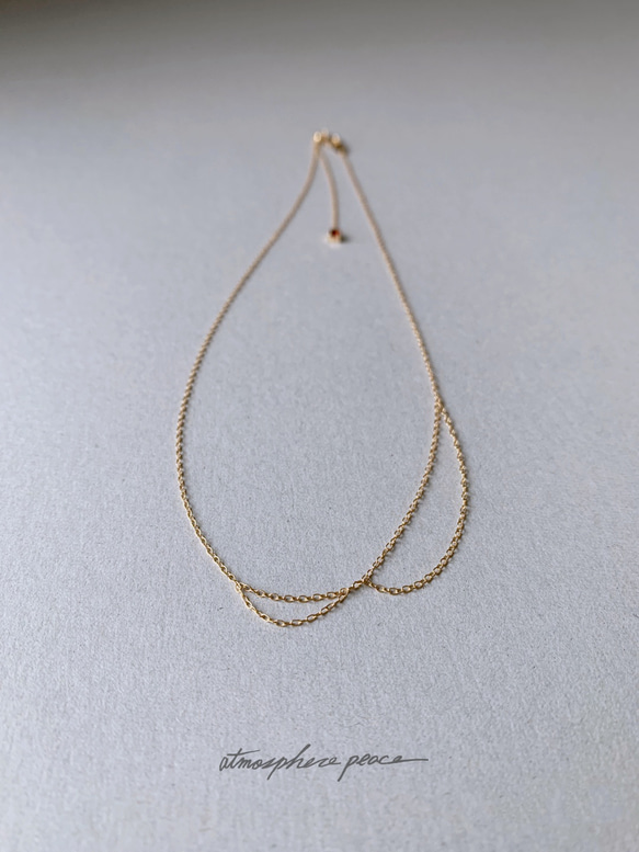 【SV925/K18Plated】Morning : Necklace 第2張的照片