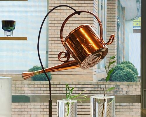 銅製じょうろ 楽天市場】じょうろ おしゃれ ステンレス ジョウロ 銅色 / 銀色