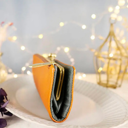 【訳ありSALE】ふっくら優しい大容量な長財布 上質レザーの魅力的なデザインと質感 《ブラウン》CU220BE 3枚目の画像