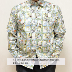 【日本製】印象的な柄が◎ タロットカード プリントシャツ 【コットン100％】【ユニセックス】 10枚目の画像