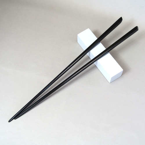 【２本セット】HERMES かんざし　簪　ブラック　ウッド　ロゴ 2本セット】HERMES かんざし 簪 ブラック ウッド ロゴ 2本セット