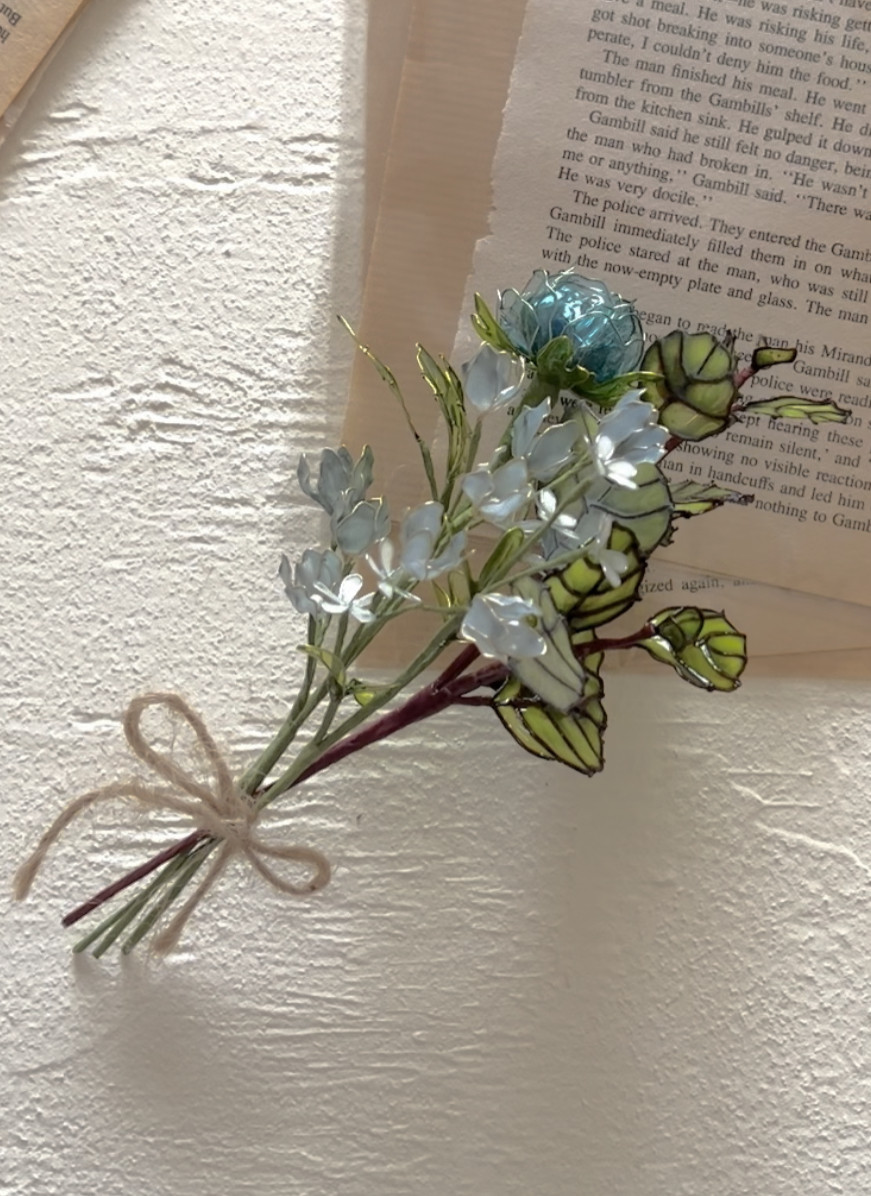 願いが叶う花束・ブルーローズ ‬