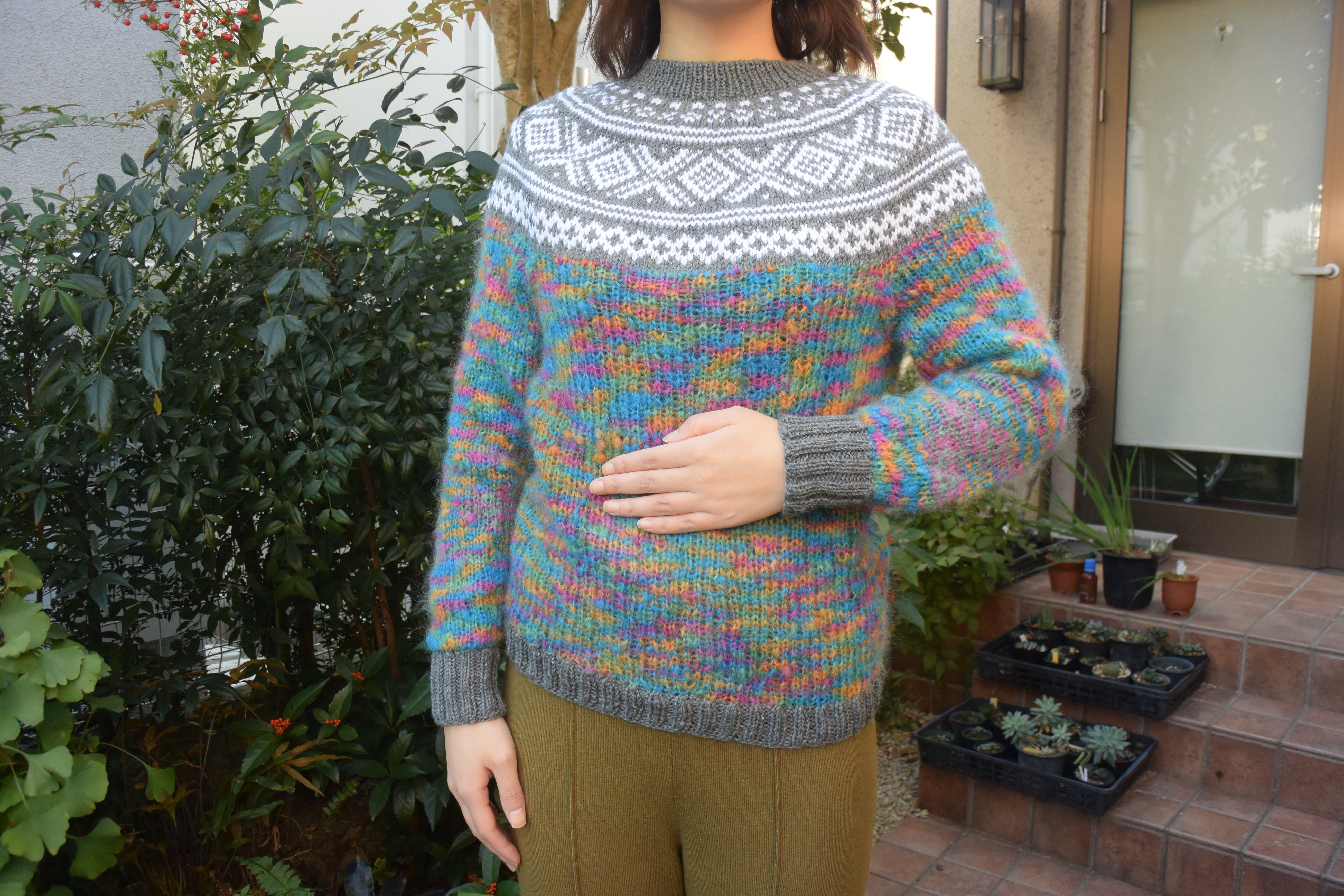 モヘアのマリウスセーター