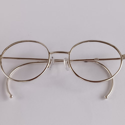 眼鏡フレーム　純銀925　男女兼用 1枚目の画像
