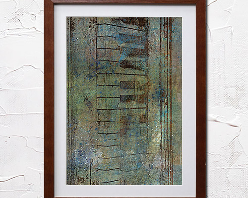 原画】#041piano * フレーム * アクリル画 A4サイズ 絵画 air art 通販