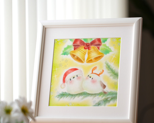 ㊗️販売開始🎉🎊 『クリスマス シマエナガ 2体セット』 毎年