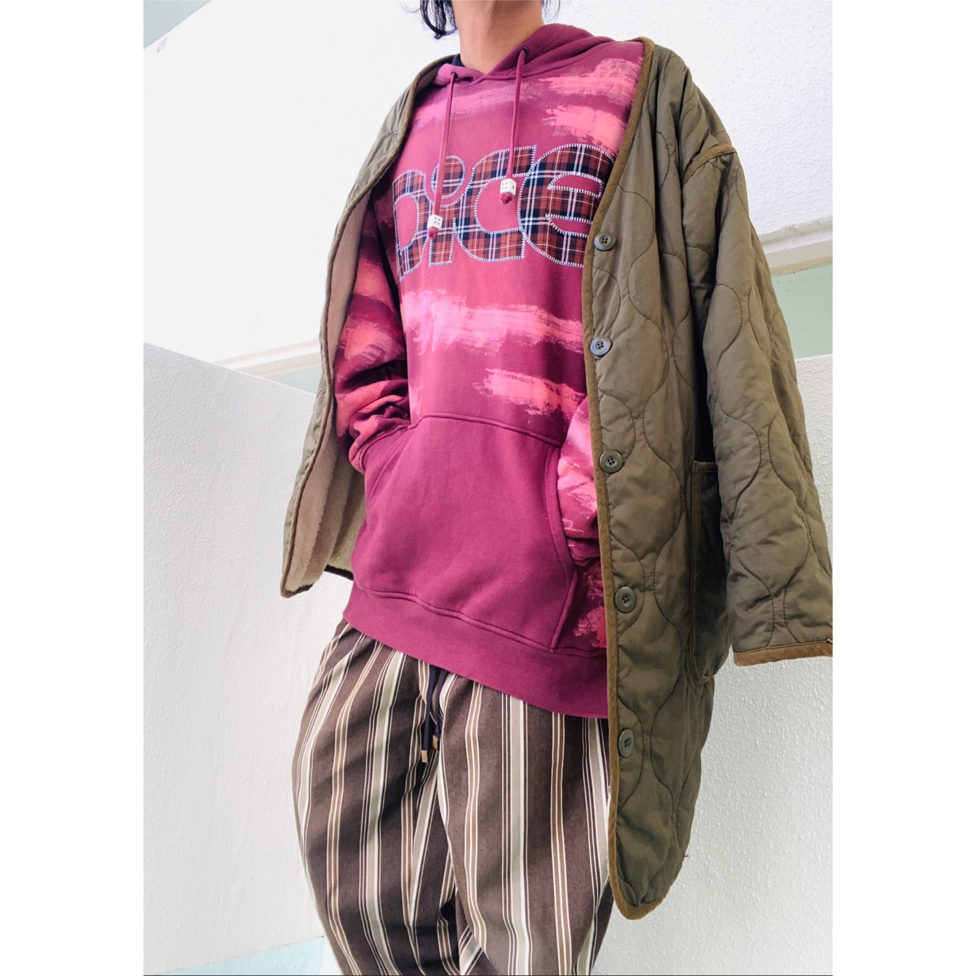 ゆったりインパクトが、最強、デザイナーコラボ、ブランド古着フルカスタム