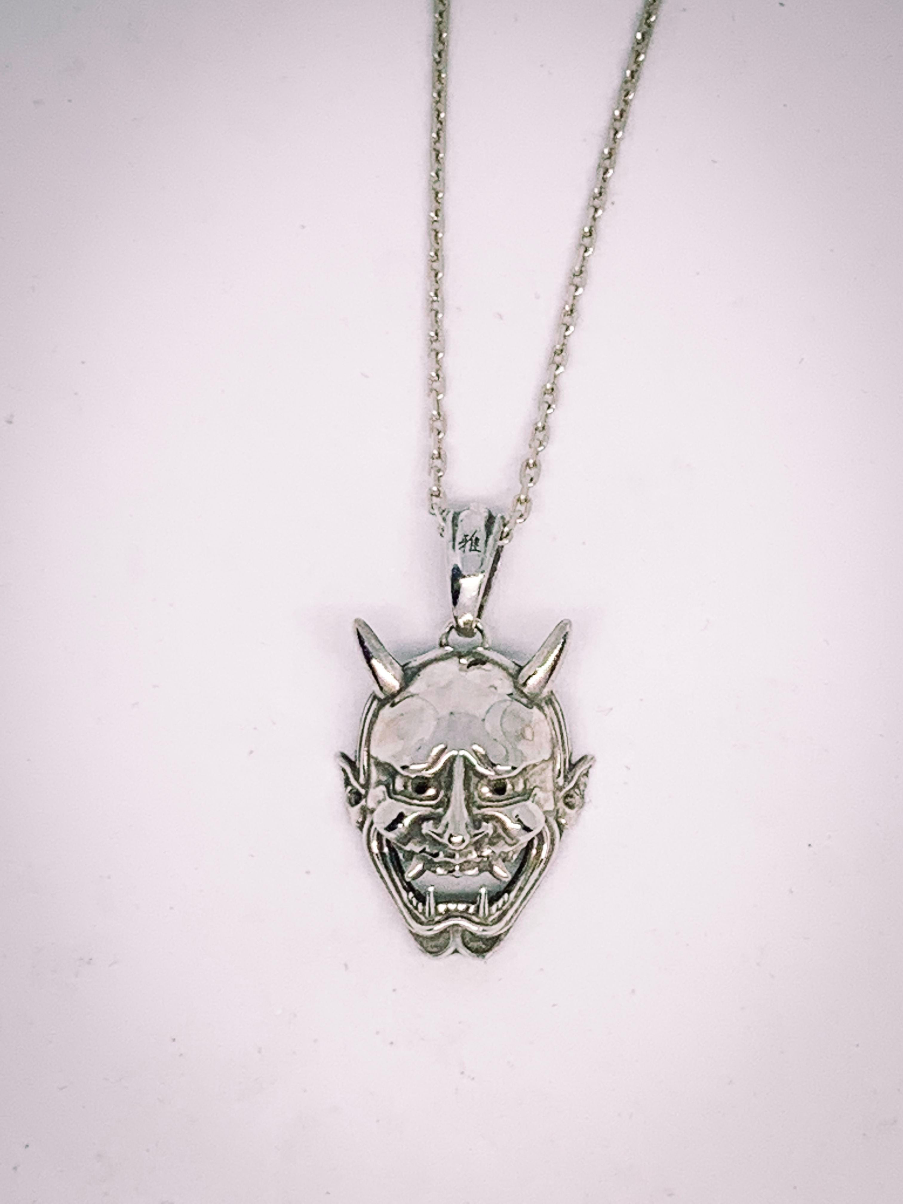 般若面ペンダント(Hannya Mask Pendant)
