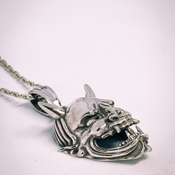 般若面ペンダント(Hannya Mask Pendant) 2枚目の画像