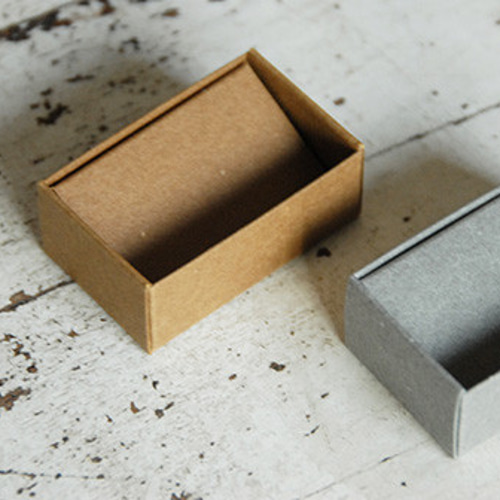 カラーマッチ箱（角留め）ギフトボックス 緩衝材付き 50×67×23mm