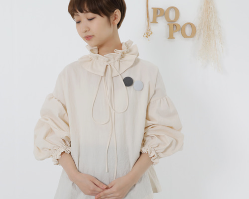 leur logette☆フリルたっぷりバルーン袖ブラウス　1 a2d265e1b63a66056c8329abb2f97e