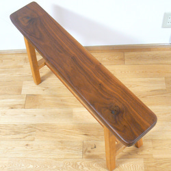 スリムベンチ　ベンチ　椅子　木製 6枚目の画像