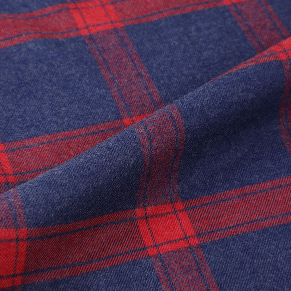 パジャマブランド【nete】日本製 肌に優しい レディース ペアパジャマ ネル チェック柄 ギフト 6533-5141 8枚目の画像