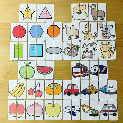 未使用　家庭保育園　絵カード、脳活性化カード、マグネットセット 家庭保育園 脳活性化訓練カード - メルカリ