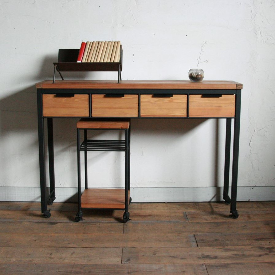 【Creema限定 新春福袋2026〈松〉】カウンターデスク　スツールセット