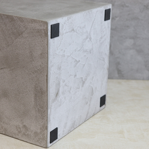 モールテックス ディスプレイ台 サイドテーブル コンクリート風 モルタルグレー モールテックス ディスプレイ台 サイドテーブル コンクリート風