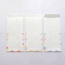 活版印刷のぽち袋 ( 和紙 )　熨斗付きお祝い　1枚入り 13枚目の画像