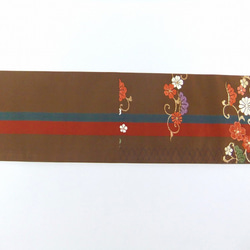 【(16)1449】56cm/花唐草文様/ランチョンマット・花瓶敷 5枚目の画像