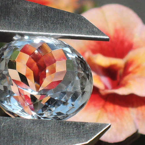 ファセットカットクリスタル（天然水晶）スーパークリア ☆クリア