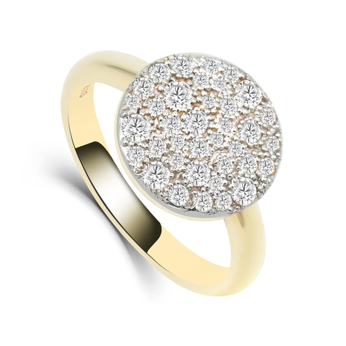 円形パヴェリング R1103（4週間発送） 指輪・リング 武田源之助 通販  