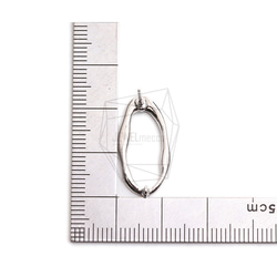ERG-2271-R【2枚】橢圓柱形耳環/11.4mm X 23mm 第5張的照片