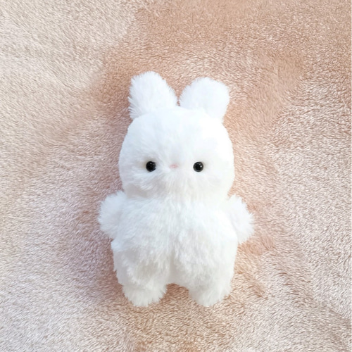 受注制作 ふわふわのうさぎのこゆき✳ ぬいぐるみ fuwamofu 受注制作 ふわふわのうさぎのこゆき✳ ぬいぐるみ fuwamofu