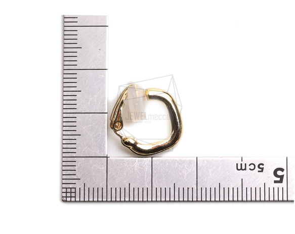 ERG-2279-G [2 件] 夾在耳環/耳環上 第5張的照片