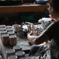 【お茶を飲む湯呑みとして、副菜用の小鉢として】山淳製陶所さんのつくる湯呑み・100cc 16枚目の画像