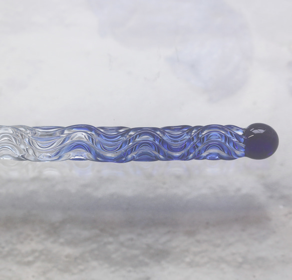 ガラスペン「寒露」　ガラス製スポイト付属（約1ｍｌ） 3枚目の画像