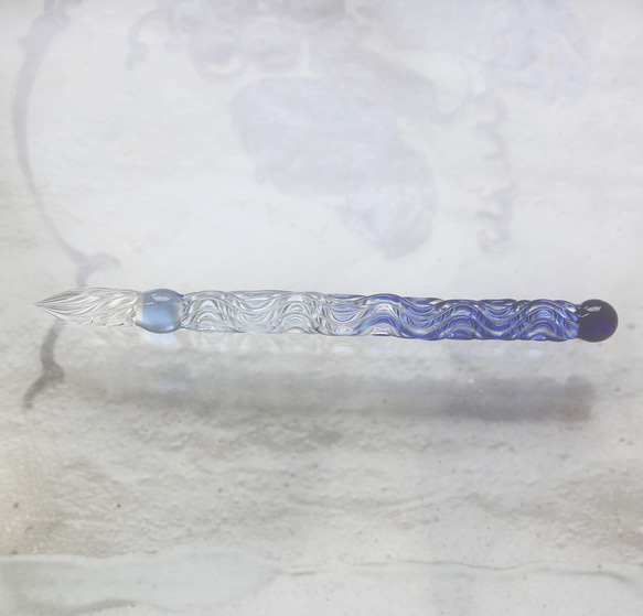 ガラスペン「寒露」　ガラス製スポイト付属（約1ｍｌ） 1枚目の画像