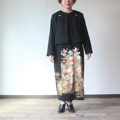 オーダー　着物リメイク これまでにオーダー依頼を受けた、10着の着物リメイク作品｜つると