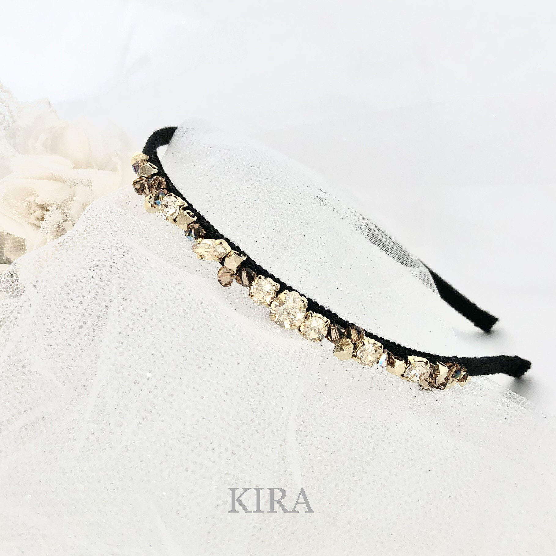 エクラ・カチューシャ✨【ゴールド】