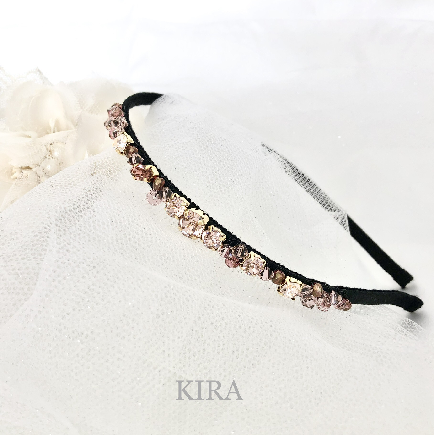 エクラ・カチューシャ✨【ローズピンク】