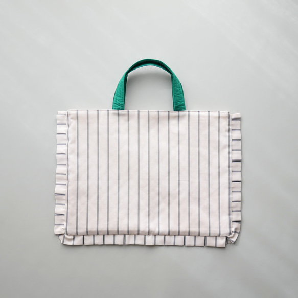 〘オーダーok〙stripe daily bag 5枚目の画像