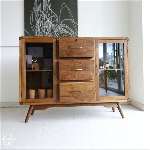 88838★サイドボード飾り棚 キャビネット AVボード サイドボード 飾り棚 88838☆サイドボード飾り棚 キャビネット AV