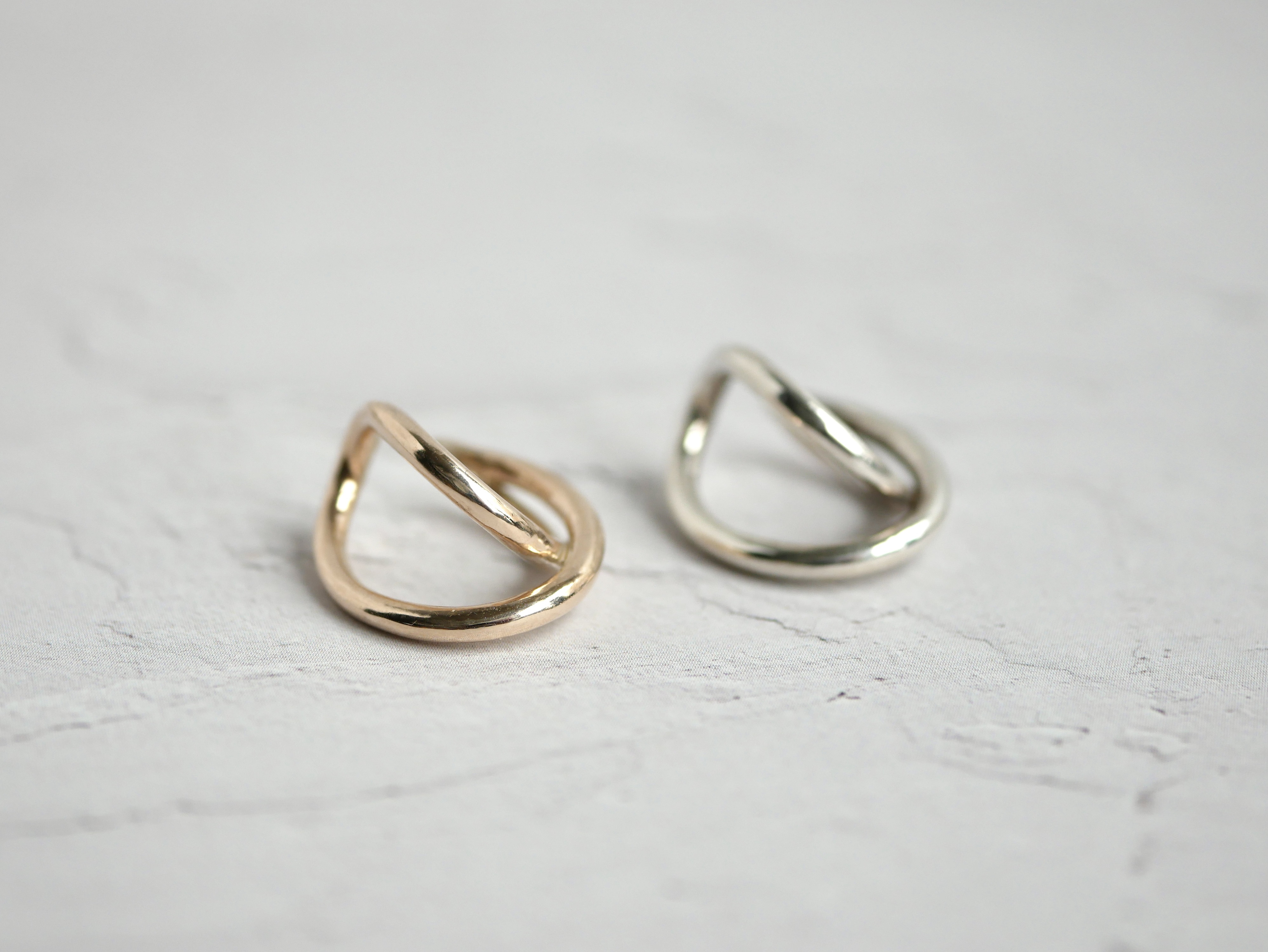 SV925  0020  2way  ear cuff -YOSHIMI NOGUCHI JEWELRY-