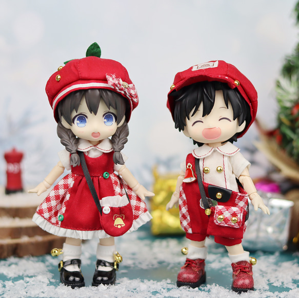 オビツ11 林檎キャンディセット 1/12ドール服 ドールウェア gsc
