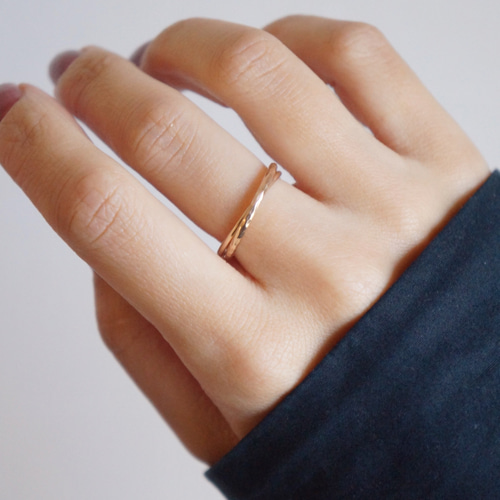 cross》2連リング 指輪・リング Atelier Yuri 通販 15093368｜Creema