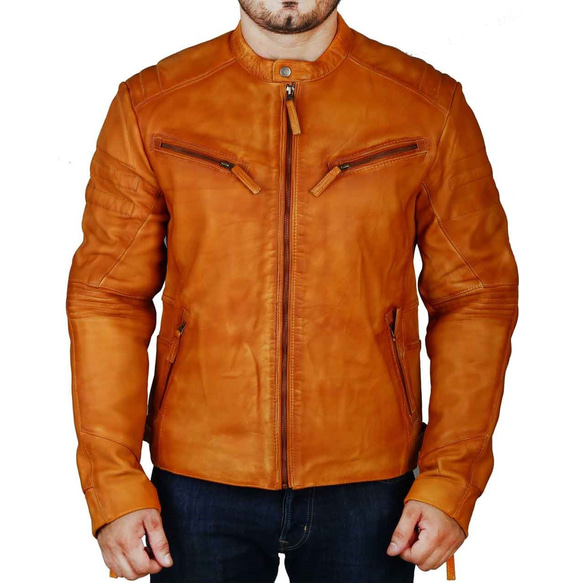 羊革柔らかいライダージャケット Sheep Leather Soft Riders Jacket