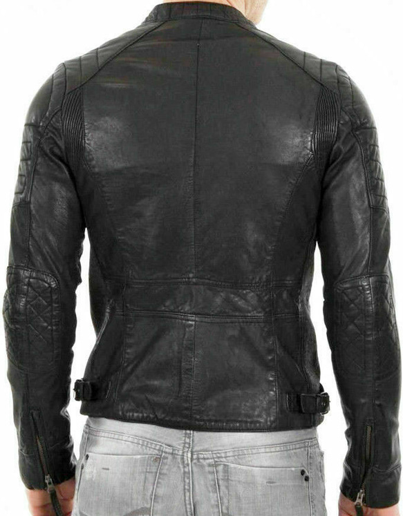 羊革柔らかいライダージャケット Sheep Leather Soft Riders Jacket 4枚目の画像