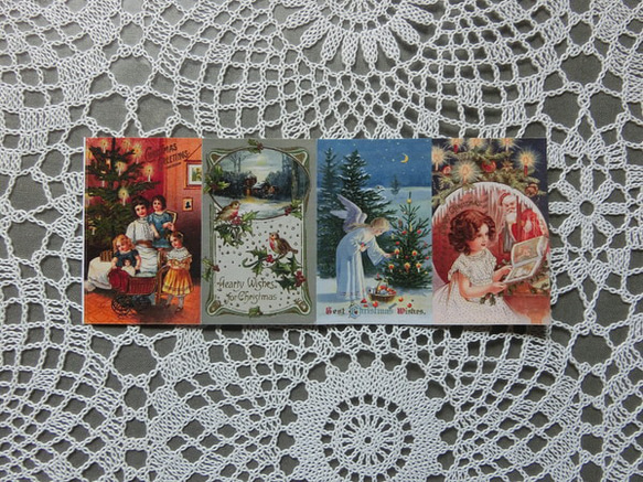 アンティーク風で可愛いクリスマスシールセット　Fタイプ 3枚目の画像