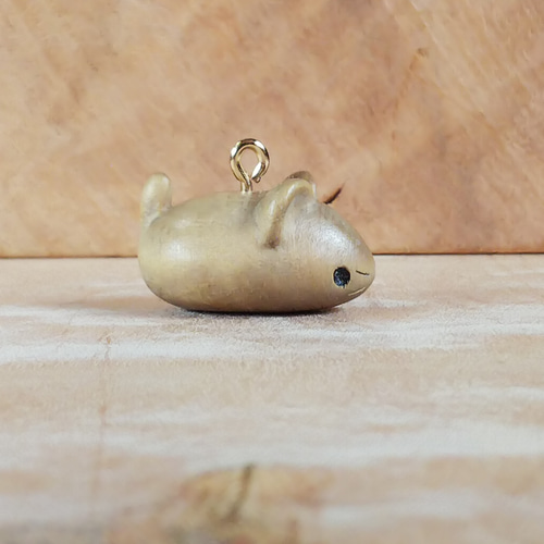 再販》子 ねずみ 干支 小根付 帯留め 十五 通販 15094170｜Creema