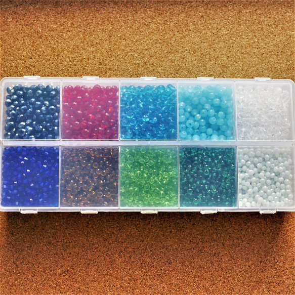 【処分品】ガラスビーズまとめ売り 10kg 処分品】ガラスビーズまとめ売り 10kg